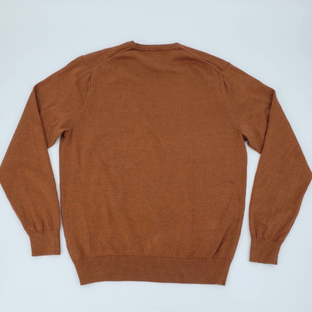 Jos. A. Bank pima cotton V-neck sweater size M - Picture 2 of 11